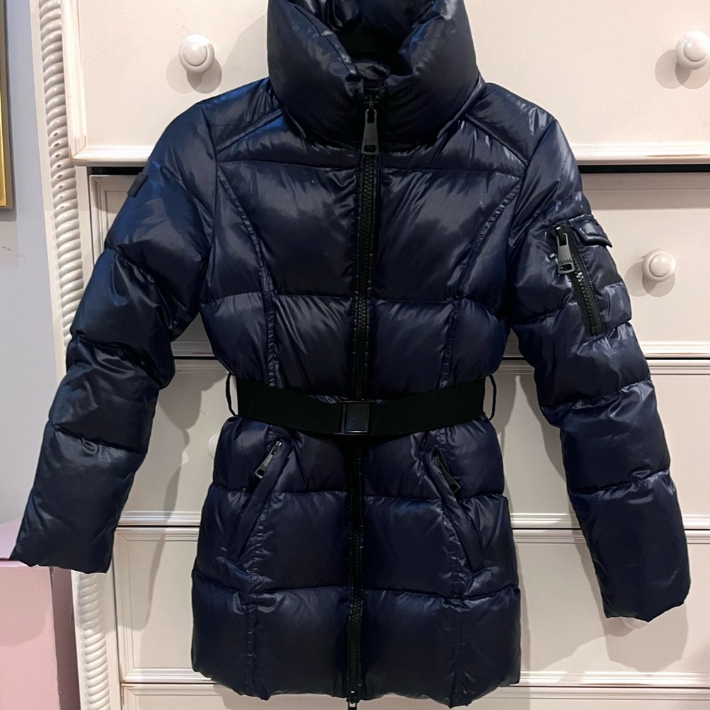 SAM. Kids Puffer Jacket - Navy Blue
